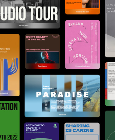 Pixelmator Pro, diverses options de maquettes et modèles