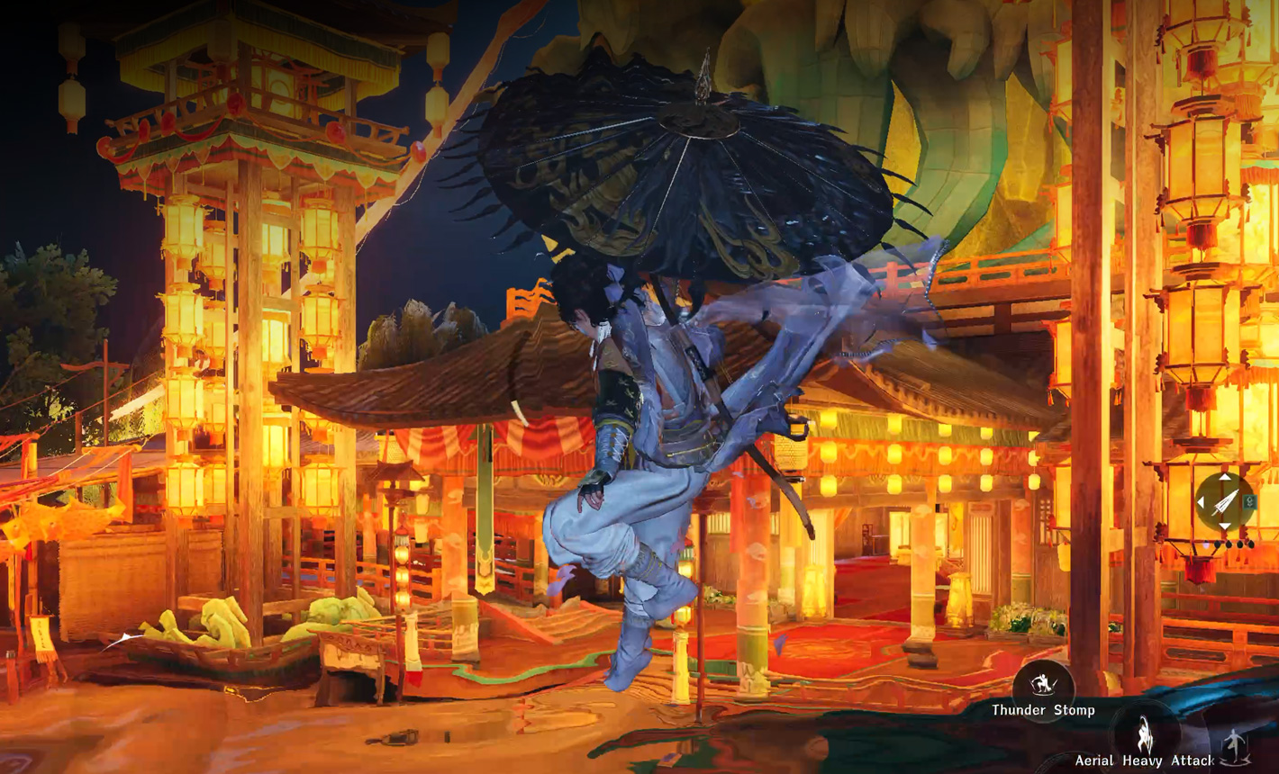 Bild aus dem Action-Videospiel Where Winds Meet